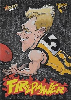 2013 Select AFL Champions - Firepower Caricatures #FC31 Sam Mitchell Front
